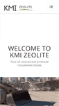 Mobile Screenshot of kmizeolite.com